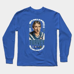 Canterbury Bankstown Bulldogs - Steve Mortimer - TURVEY Long Sleeve T-Shirt